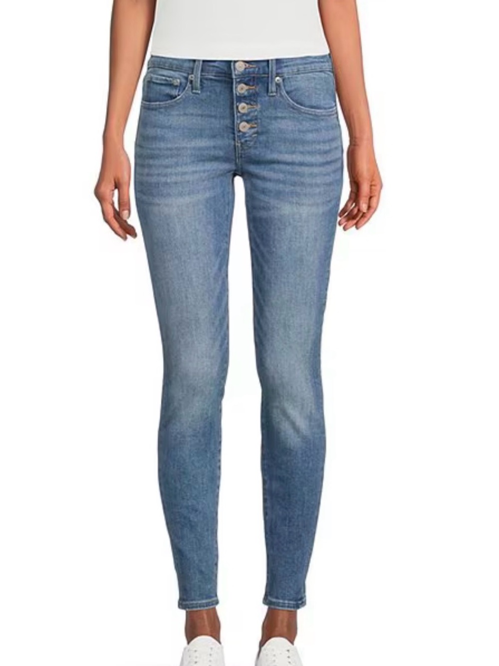 BNWOT - Lucky Brand - AVA Mid Rise Skinny Button-Fly Jeans - Size 18
